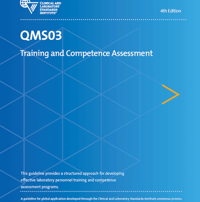 دانلود استاندارد CLSI QMS03 خرید استاندارد CLSI QMS03 Training and Competence Assessment, 4th Edition فروش استاندارد آزمایشگاهی و بالینی CLSI QMS03Ed4